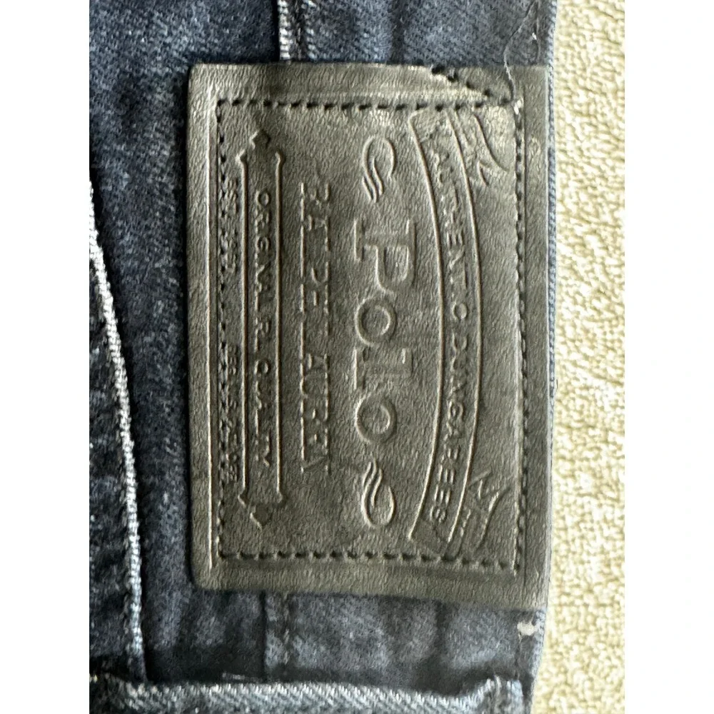 Polo Ralph Lauren Mens Varick Slim Straight Jeans 35/30 Meas: 36x24.5 (READ)